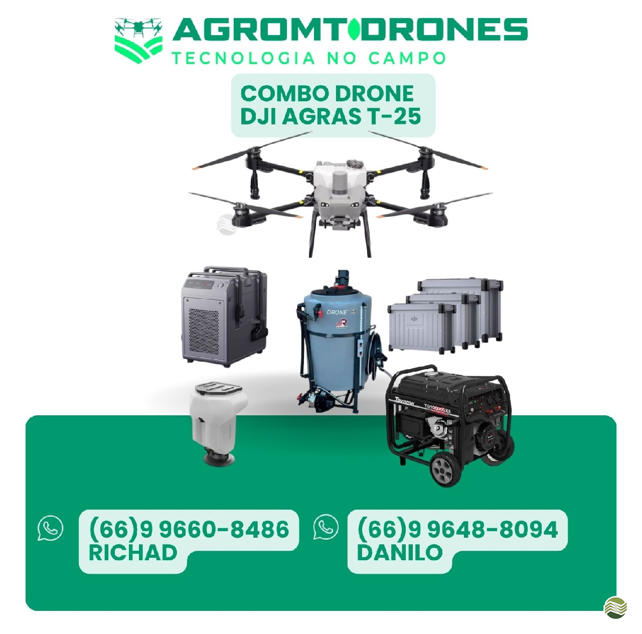 DJI AGRAS T25P de Agro Shopping